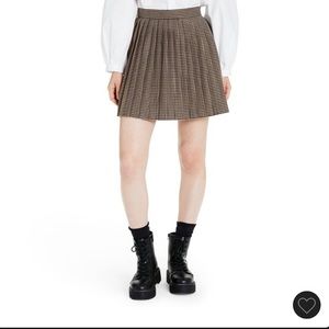 NWT Sandy Liang x Target Pleated Mini Skirt